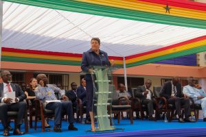 US Ambassador to Ghana Virginia Palmer, Speaking